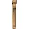 Ekena Millwork Legacy Craftsman Rough Sawn Bracket w/ Offset Brace, Western Red Cedar, 6"W x 28"D x 40"H BKT0604X28X40LEC04RWR - alternate 2